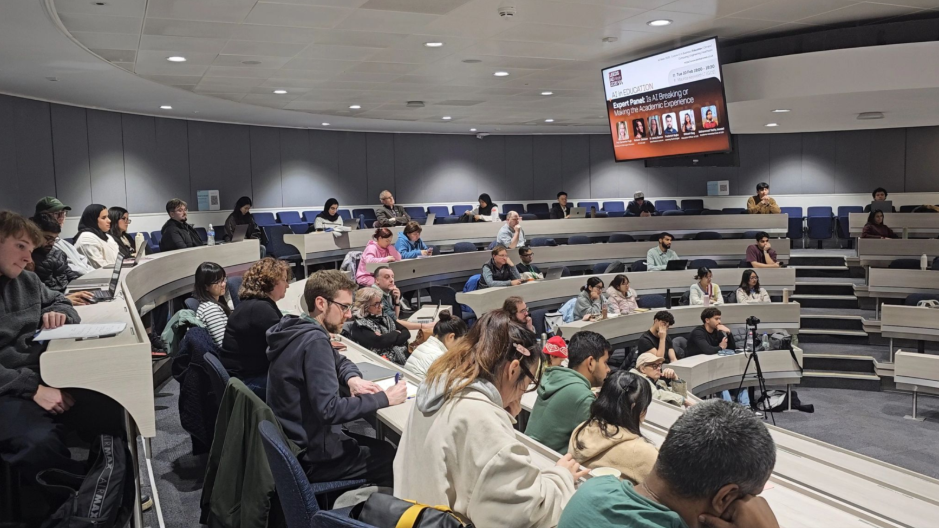 Picture from ‘AI in Education’ panel talk 