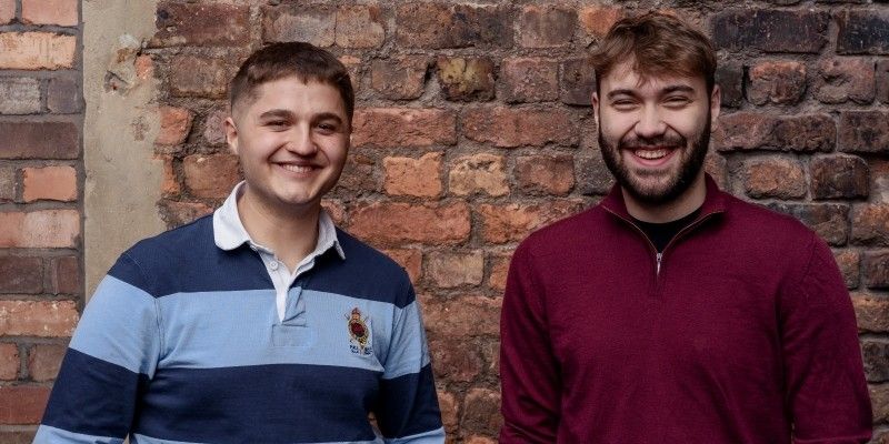 Nikita Dumitriuc and Dragos Popa, co-founders of Plato